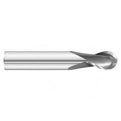 1/2 x 3/4 x 3 2 Flute Ball Nose  End Mill- Series 3215STB - Benchmark Tooling