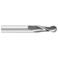 20mm x 63mm x 125mm 2 Flute Ball Nose  End Mill- Series 3215XL - Benchmark Tooling