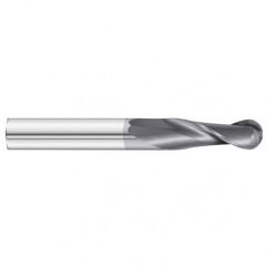 1/2 x 1-1/2 x 4 2 Flute Ball Nose  End Mill- Series 3215XL - Benchmark Tooling