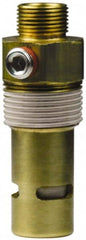 Conrader - 1" Brass Check Valve - In-Tank, Comp x MNPT - Benchmark Tooling