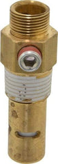 Conrader - 1/2" Brass Check Valve - In-Tank, Comp x MNPT - Benchmark Tooling