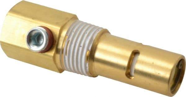 Conrader - 3/8 x 1/2" Brass Check Valve - In-Tank, FNPT x MNPT - Benchmark Tooling