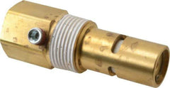 Conrader - 3/4 x 1" Brass Check Valve - In-Tank, FNPT x MNPT - Benchmark Tooling