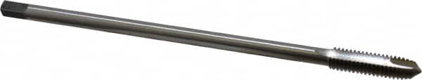 Reiff & Nestor - 5/16-18 UNC 2 Flute H3 Bright Finish High Speed Steel Spiral Point Extension Tap - Plug Chamfer, 6" OAL, 3B Class of Fit - Exact Industrial Supply