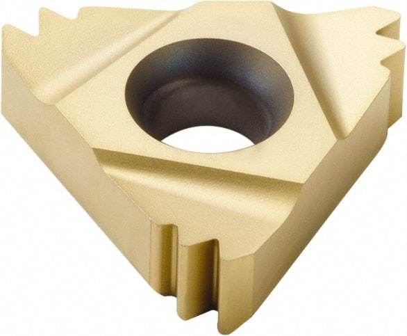 Seco - 22ER External Right Hand ISO Laydown Threading Insert - Grade CP500, TiAlN/TiN Coated Carbide, 12.7mm Inscribed Circle - Benchmark Tooling