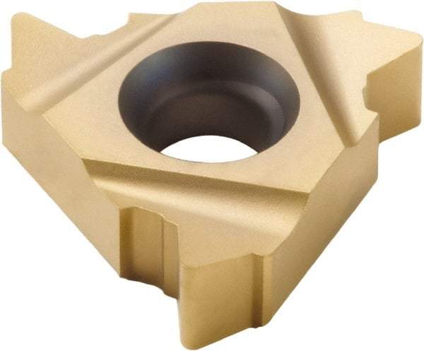 Seco - 22ER External Right Hand ISO Laydown Threading Insert - Grade CP300, TiAlN/TiN Coated Carbide, 12.7mm Inscribed Circle - Benchmark Tooling