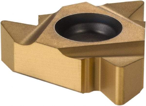 Seco - 22ER External Right Hand 5 UN Laydown Threading Insert - Grade CP500, TiAlN/TiN Coated Carbide, 12.7mm Inscribed Circle - Benchmark Tooling