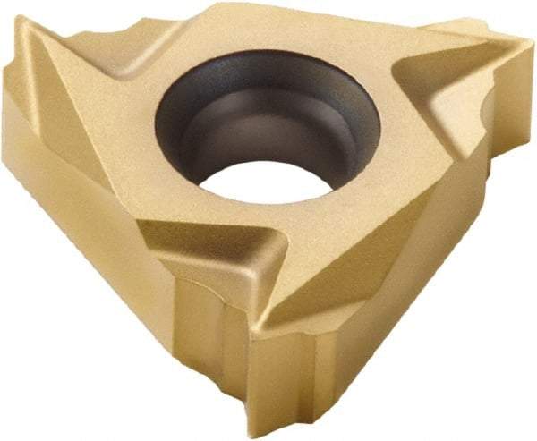 Seco - 16NL Internal Left Hand ISO Laydown Threading Insert - Grade CP300, TiAlN/TiN Coated Carbide, 9.53mm Inscribed Circle - Benchmark Tooling