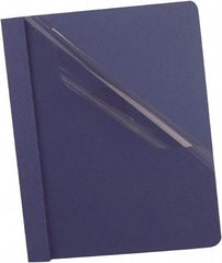 OXFORD - 11" Long x 8" Wide Report Cover - Dark Blue - Benchmark Tooling