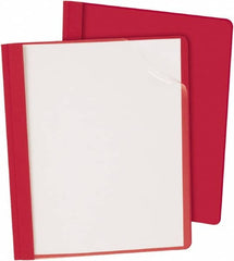 OXFORD - 11" Long x 8" Wide Report Cover - Red - Benchmark Tooling