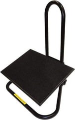 ShopSol - 20" Wide, 20" High Foot Rest - Black - Benchmark Tooling