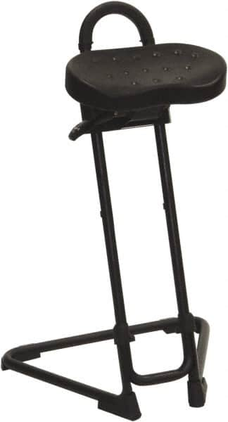 ShopSol - Swivel & Adjustable Stools Type: Sit-Stand Stool Base Type: Tubular Steel - Benchmark Tooling