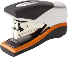 Swingline - 40 Sheet Half Strip Stapler - Silver/Orange/Black - Benchmark Tooling