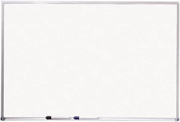 Mead - 48" High x 72" Wide Dry Erase - Melamine, Includes Mounting Kit - Benchmark Tooling