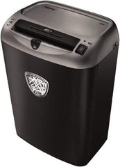 FELLOWES - 7/32" Strip, 14 Sheet Strip Cut Personal Shredder - 15-11/16" Long x 11-5/16" Wide x 18-13/16" High, Level 2 Security, 7 Gal Wastebasket - Benchmark Tooling