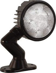 Buyers Products - 12 to 24 Volt, Clear Flood Beam Light - 1.5 Amps, 1,350 Lumens, 6 LED Lamp - Benchmark Tooling