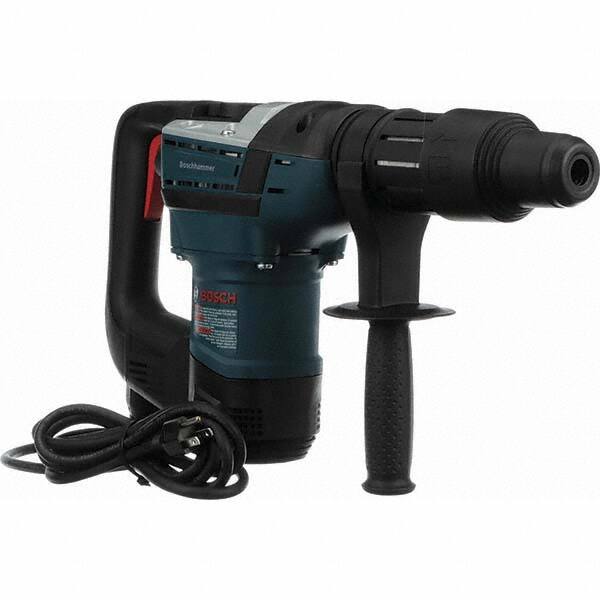 Bosch - 120 Volt 1-9/16" Keyless Chuck Electric Rotary Hammer - 0 to 3,600 BPM, 0 to 350 RPM - Benchmark Tooling