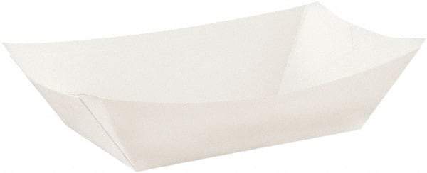 Dixie - Kant Leek Polycoated Paper Food Tray, 3 Pound, 250/Pack 2/Case - White - Benchmark Tooling