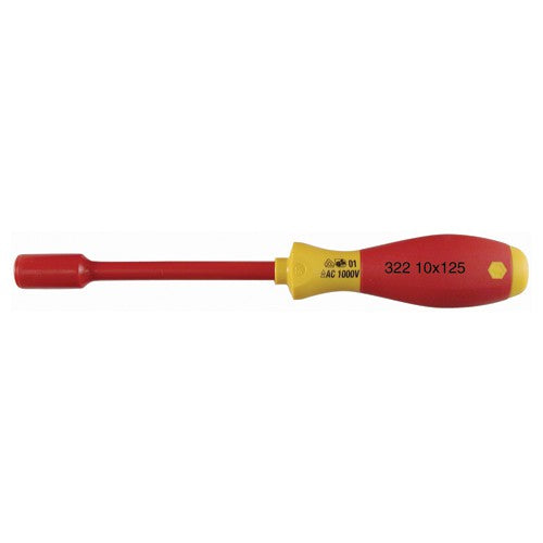 INSULATED NUT DRIVER 5.0X125MM - Benchmark Tooling