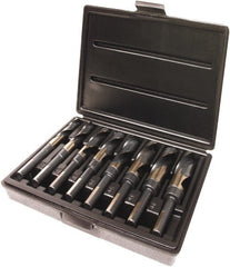 Triumph Twist Drill - 9/16 to 1", 118° Point, Bronze/Black Oxide Finish, High Speed Steel Reduced Shank Drill Bit Set - Benchmark Tooling