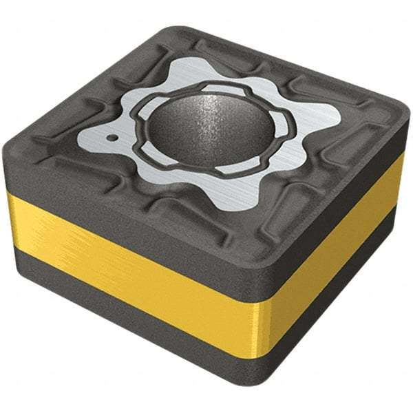 Iscar - SNMG432 M3P Grade IC8150 Carbide Turning Insert - TiCN/Al2O3/TiN Finish, 90° Square, 12.7mm Inscr Circle, 4.76mm Thick, 0.8mm Corner Radius - Benchmark Tooling