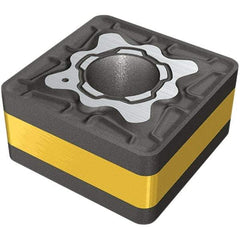 Iscar - SNMG432 M3P Grade IC8150 Carbide Turning Insert - TiCN/Al2O3/TiN Finish, 90° Square, 12.7mm Inscr Circle, 4.76mm Thick, 0.8mm Corner Radius - Benchmark Tooling