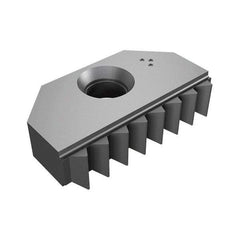 Iscar - 19 TPI, Internal/External Thread, BSPT Standard, MT LNHT Grade IC908 Thread Mill Insert - Carbide, TiAlN Coating - Benchmark Tooling