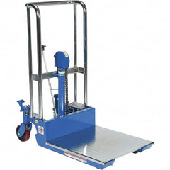 Vestil - 880 Lb Capacity, 35" Lift Height, Portable Workstation Manually Operated Lift - Benchmark Tooling