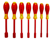 Insulated Nut Driver Metric Set Includes: 5.0 - 13.0mm. 7 Pieces - Benchmark Tooling