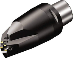 Sandvik Coromant - Neutral Cut, Size C6, 3-80-101108 Insert Compatiblity, Internal Modular Turning & Profiling Cutting Unit Head - 0.37mm Ctr to Cutting Edge, 115mm Head Length, Through Coolant, Series CoroTurn 300 - Benchmark Tooling