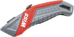 Wiss - Utility Knife - Gray & Red Handle - Benchmark Tooling