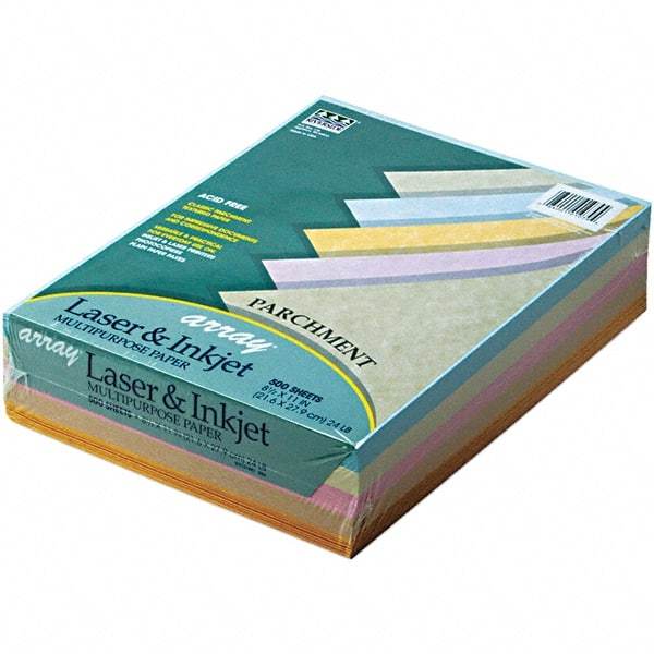 Pacon - 8-1/2" x 11" Assorted Colors Colored Copy Paper - Use with Laser Printers, Copiers, Inkjet Printers - Benchmark Tooling