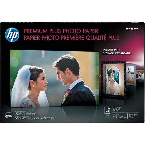 Hewlett-Packard - 11" x 17" White Photo Paper - Use with Inkjet Printers - Benchmark Tooling