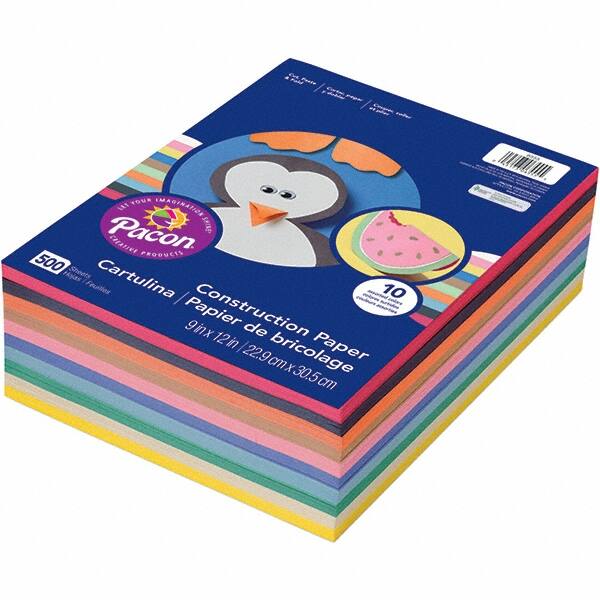 Pacon - Assorted Colors Construction Paper - Use with Craft Projects - Benchmark Tooling