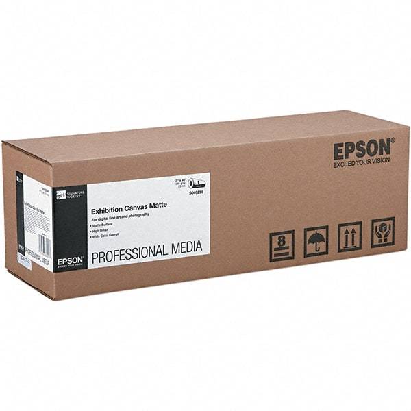 Epson - White Photo Paper - Use with Wide-Format Printers, Plotters - Benchmark Tooling