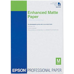 Epson - 11-3/4" x 16-1/2" White Photo Paper - Use with Inkjet Printers - Benchmark Tooling