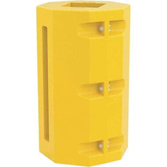 Vestil - 24" Wide x 24" Deep x 42" High, Steel Column Protector - Fits 10" Columns, Yellow - Benchmark Tooling