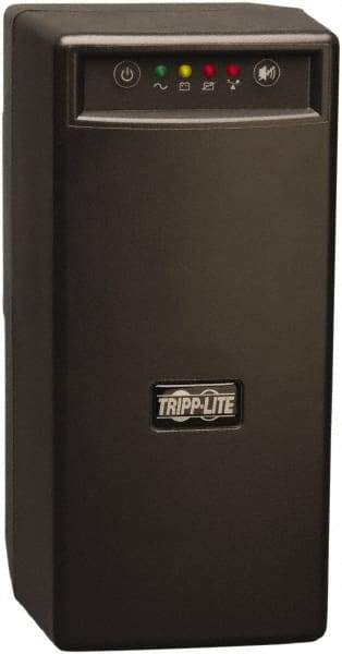 Tripp-Lite - 15 Amp, 600 VA, Tower Mount Standby Backup Uninterruptible Power Supply - Backup 3.3 min with Full Load & 11.1 min with Half Load, 120 VAC Input & Output, 375 Watt Output, 1 Phases, 6 Outlets - Benchmark Tooling