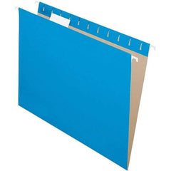 Pendaflex - 9-1/4 x 11-7/8", Letter Size, Blue, Hanging File Folder - 11 Point Stock, 1/5 Tab Cut Location - Benchmark Tooling