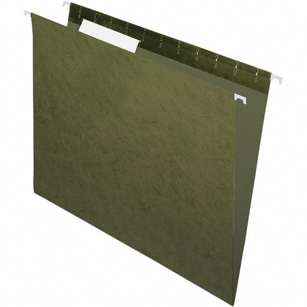 Pendaflex - 9-1/4 x 11-7/8", Letter Size, Standard Green, Hanging File Folder - 11 Point Stock, 1/3 Tab Cut Location - Benchmark Tooling