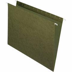 Pendaflex - 9-1/4 x 11-7/8", Letter Size, Standard Green, Hanging File Folder - 11 Point Stock, Straight Tab Cut Location - Benchmark Tooling