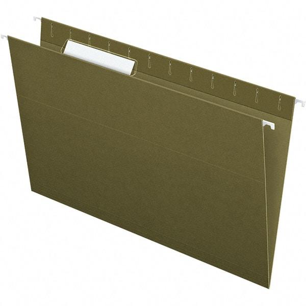 Pendaflex - 9-1/2 x 16", Legal, Standard Green, Hanging File Folder - 11 Point Stock, 1/3 Tab Cut Location - Benchmark Tooling