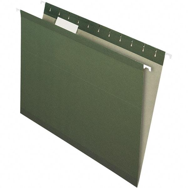 Pendaflex - 9-1/2 x 16", Letter Size, Standard Green, Hanging File Folder - 11 Point Stock, 1/5 Tab Cut Location - Benchmark Tooling