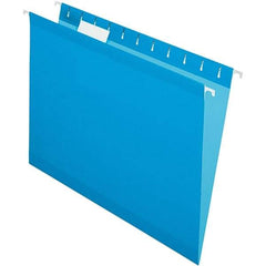 Pendaflex - 8-1/2 x 11", Letter Size, Blue, Hanging File Folder - 11 Point Stock, 1/5 Tab Cut Location - Benchmark Tooling