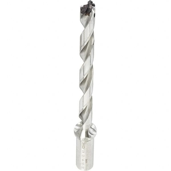 Iscar - 0.394 to 0.429" Diam, 12xD, 4.79" Max Drill Depth, 5/8" Shank Diam, 7-1/4" OAL, Replaceable Tip Drill - FCP, HCP-IQ, ICK, ICK-2M, ICM, ICN, ICP, iCP-2M, QCP-2M Insert, 10 Seat Size, DCN Toolholder, Series SumoCham - Benchmark Tooling