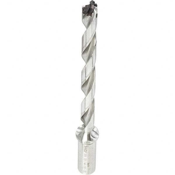 Replaceable Tip Drill: 0.866 to 0.902'' Drill Dia, 10.55″ Max Depth, 1'' Straight-Cylindrical Shank Uses FCP, HCP-IQ, ICG, ICK, ICK-2M, ICM, ICP, ICP-2M & QCP-2M Inserts, Through Coolant