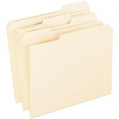 Pendaflex - 10 x 12-1/2", Letter Size, Manila, File Folders with Top Tab - 11 Point Stock, 1/3 Tab Cut Location - Benchmark Tooling