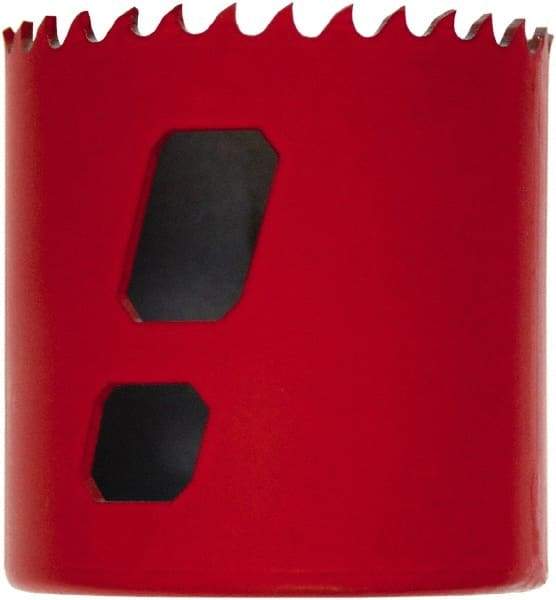 M.K. MORSE - 2.0122" Diam, 1-15/16" Cutting Depth, Hole Saw - Bi-Metal Saw, Toothed Edge - Benchmark Tooling