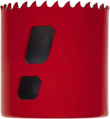 M.K. MORSE - 2.0122" Diam, 1-15/16" Cutting Depth, Hole Saw - Bi-Metal Saw, Toothed Edge - Benchmark Tooling
