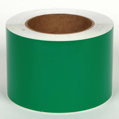 Cobra Systems - Labels, Ribbons & Tapes; Type: Vinyl Tape ; Color: Green ; For Use With: VNM8 ; Width (Inch): 6 ; Length (Feet): 150 ; Material: Vinyl - Exact Industrial Supply